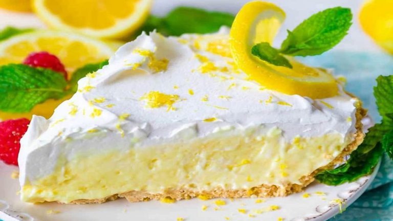 TARTE AU CITRON SANS CUISSON un délice pour votre dessert Recette