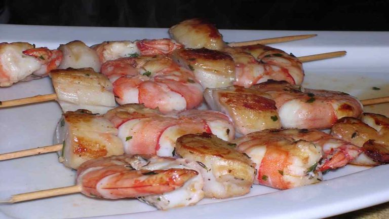 Brochette De St Jacques Et Gambas D Licieuse Astuces Au Feminin