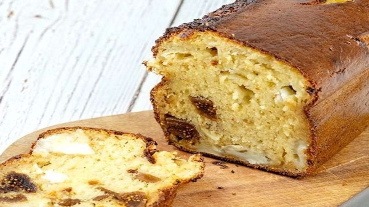 Cake au chèvre figues et au miel Simple Astuces au feminin