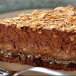 Gâteau crousti-fondant chocolat-poire