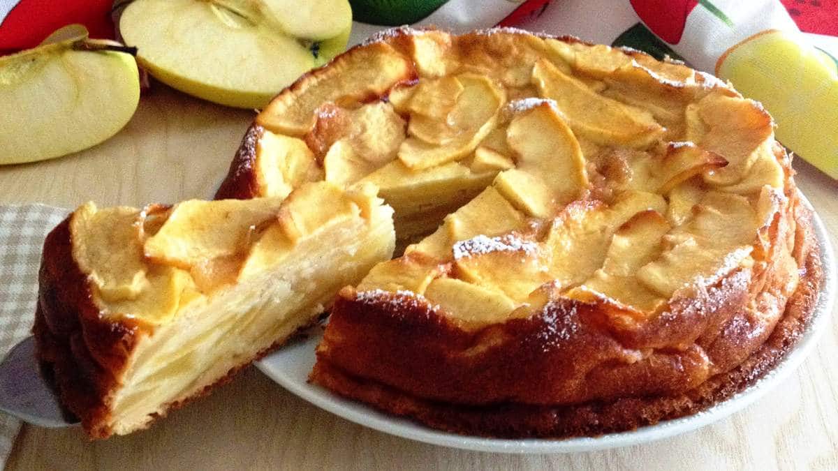 Gateau Invisible De Cyril Lignac Aux Pommes Et A La Cannelle Recette Facile