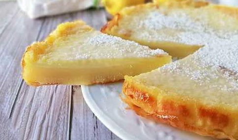 Gateau Au Citron Cremeux Sans Farine Ni Beurre Avec Et Sans Thermomix Recette Facile