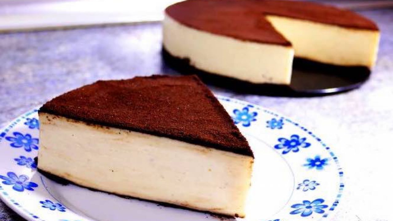 Gateau Au Lait Et Au Chocolat Sans Oeufs Ni Farine Facile Rapide Et Pauvre En Calories Recette Facile