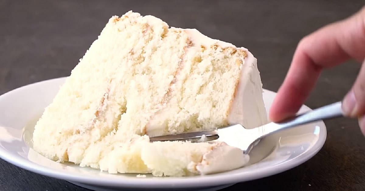 Gâteau blanc