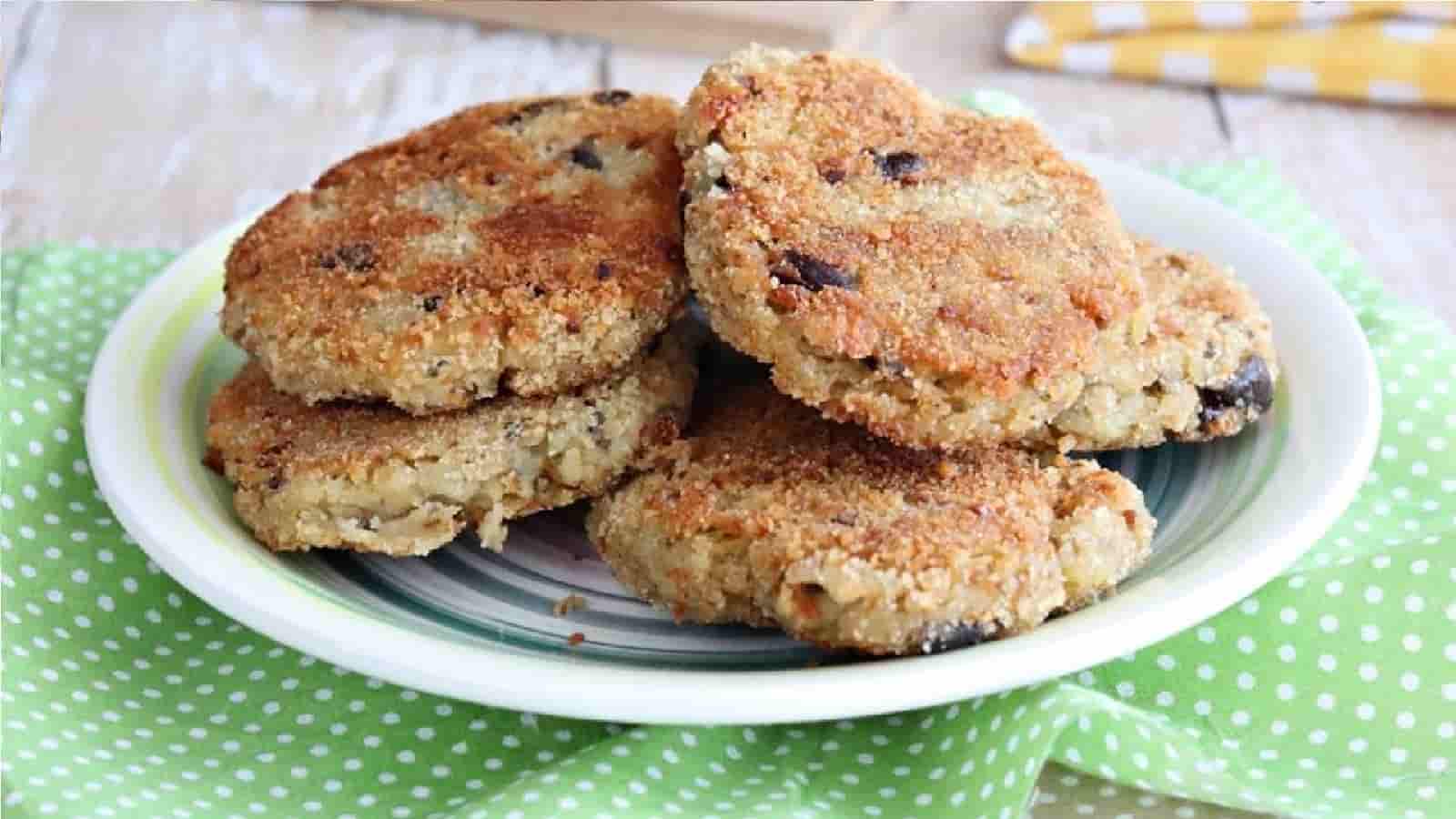 Galettes de pomme de terre et aubergine