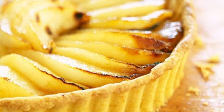 Tarte Aux Poires Fraîches à L'ancienne Très Facile - Astuces Au Feminin