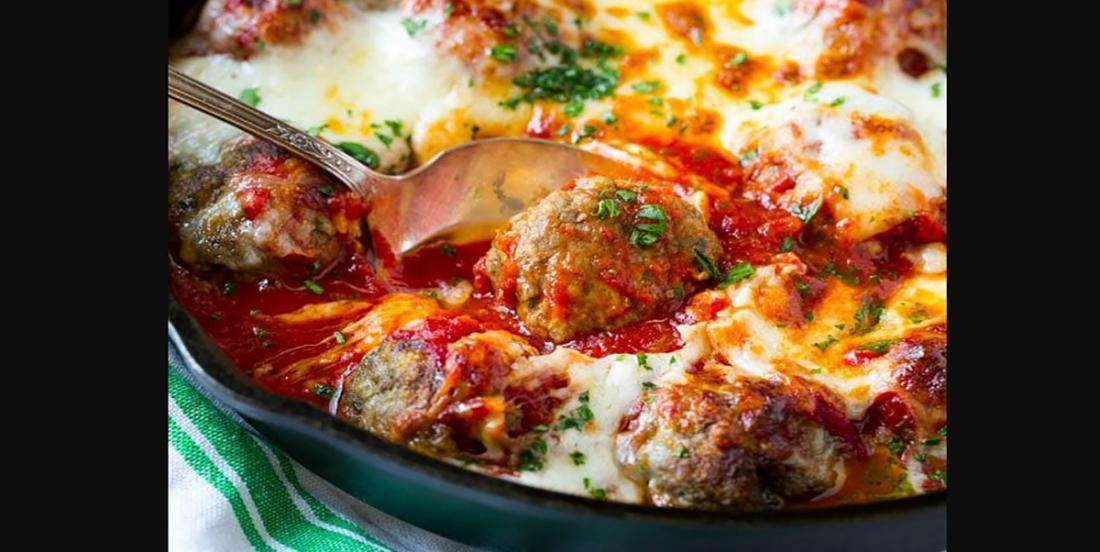 casserole de boulettes de viande au parmesan