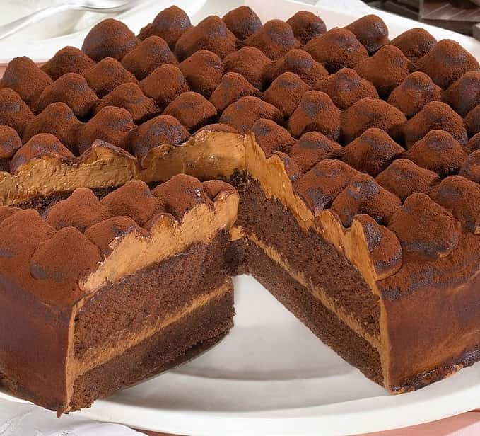 Gâteau au chocolat: Les dunes chocolatées