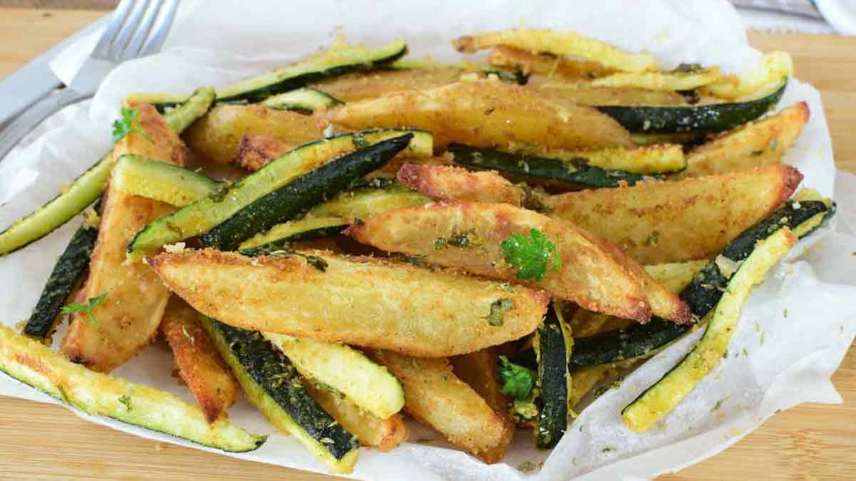 Croustillant de Courgettes et pommes de terre.