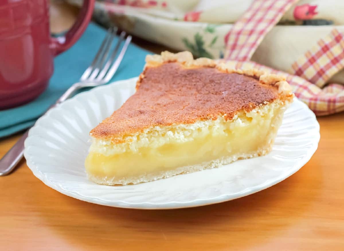 Tarte éponge au citron