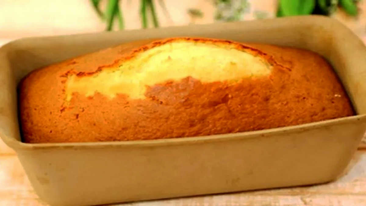 Gâteau fondant au citron à la crème fraîche