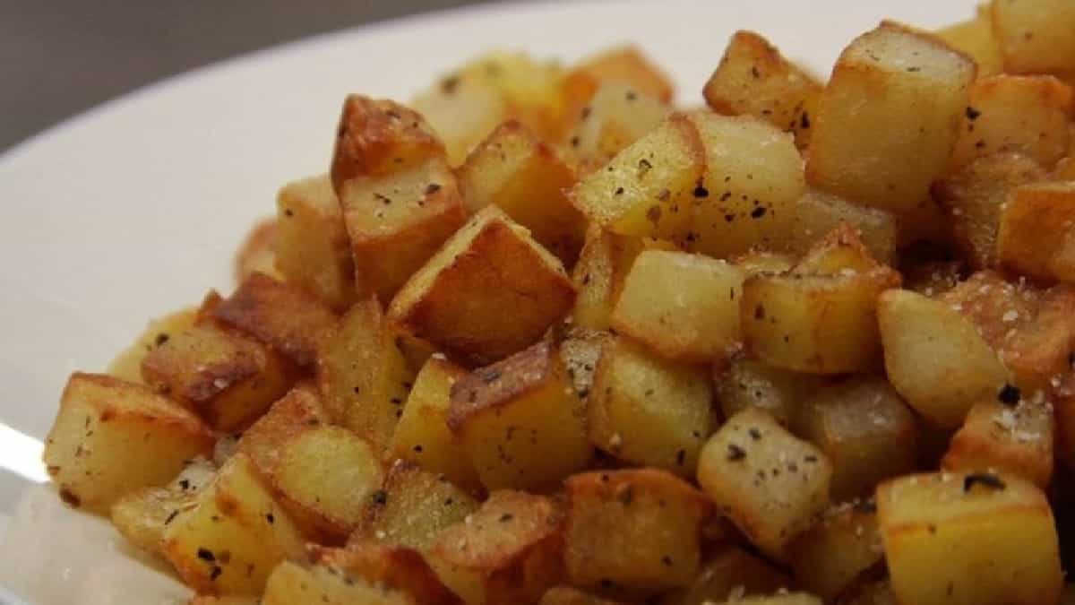 Pommes de terre à l’ail au citron et à l’origan,