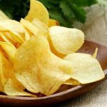 Chips de Pommes de Terre Minute Fait Maison, Croustillantes Au Micro-ondes