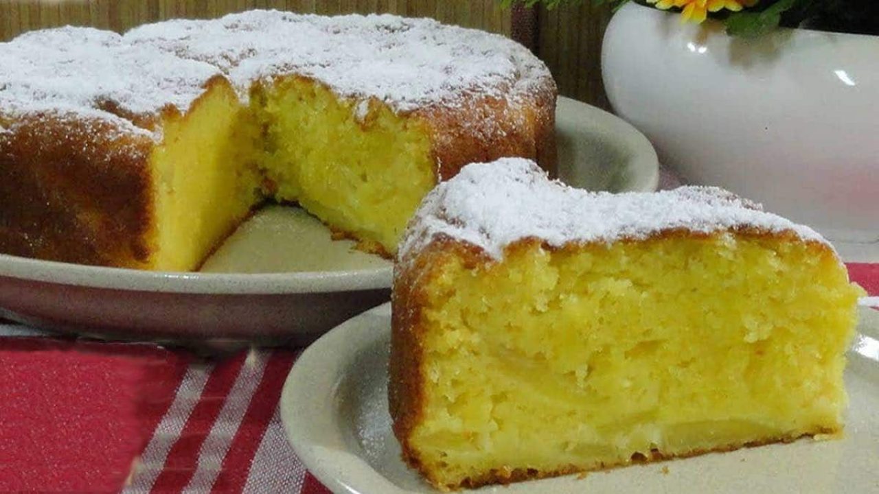 Gateau Yaourt Aux Pommes Moelleux A Souhait Et Tres Leger Recette Facile