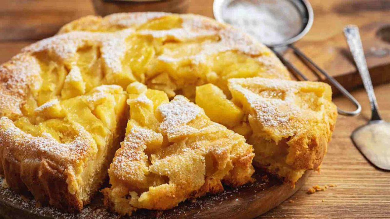 La Tarte Light Aux 6 Pommes Et Un Yaourt Peu De Farine Et Sans De Beurre Recette Facile