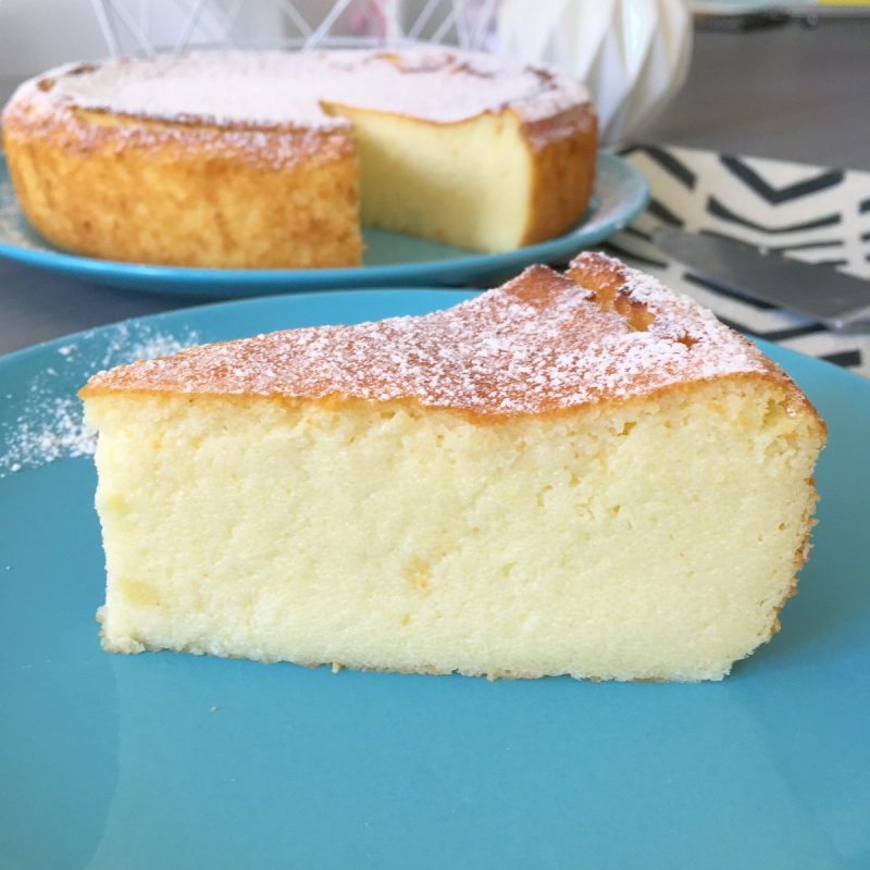 Gâteau italien léger comme un nuage