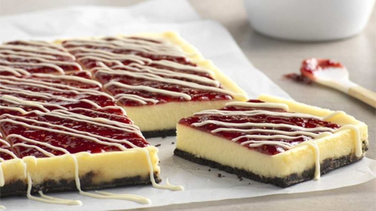 Barres De Gâteau Au Fromage Au Chocolat Blanc Et à La Framboise Un Délice Astuces Au Feminin 