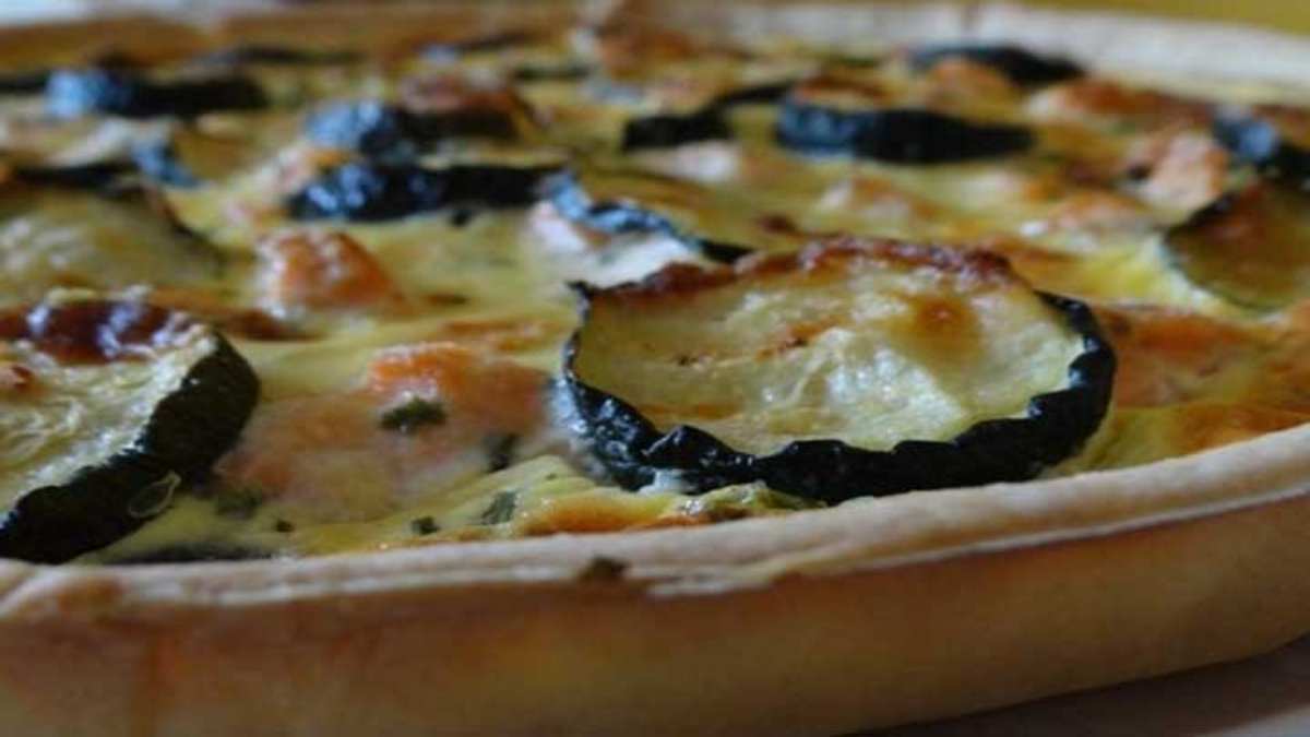 Quiche Saumon Courgette Et Parmesan Un D Lice Recette Facile